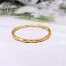 แหวนทองสีชมพู พิ้งค์โกลด์ แหวนคู่ แหวนแต่งงาน แหวนหมั้น -R1229PG-9K